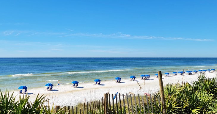 When the weather is this nice in Seaside, Florida, you might be tempted to spend the day at the beach.
