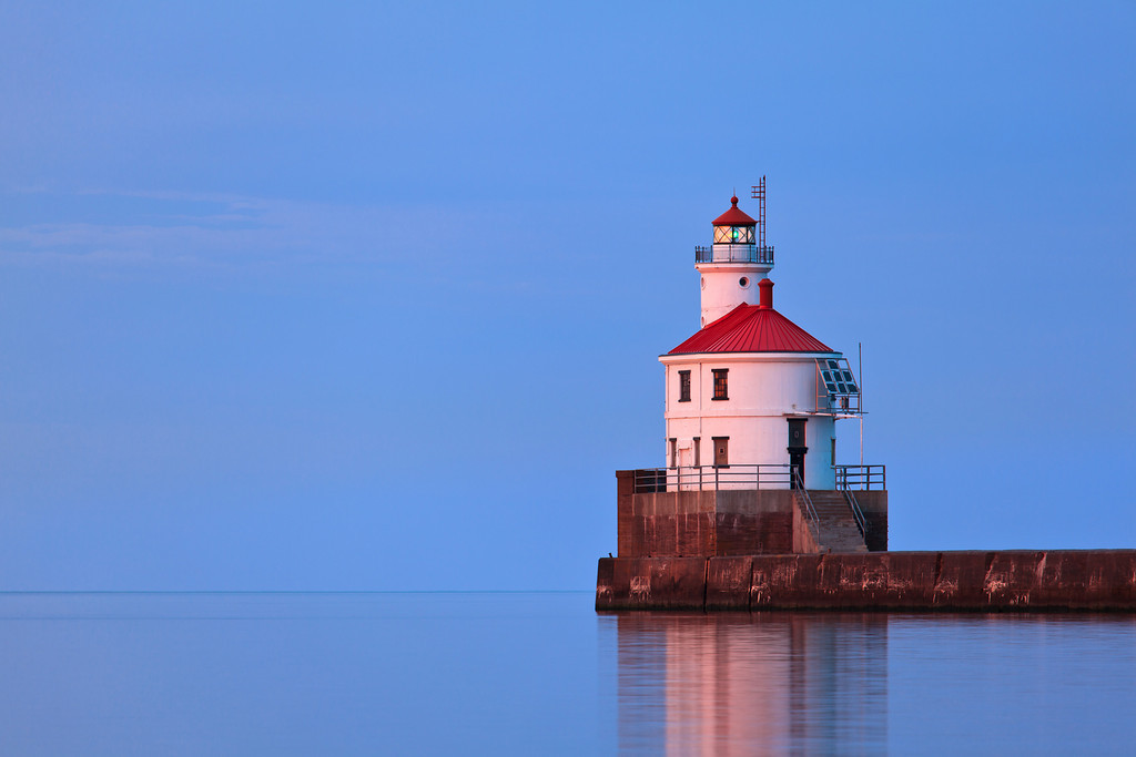 One of the most popular tourist attractions in Superior, Wisconsin, is the Superior Entry Lighthouse.