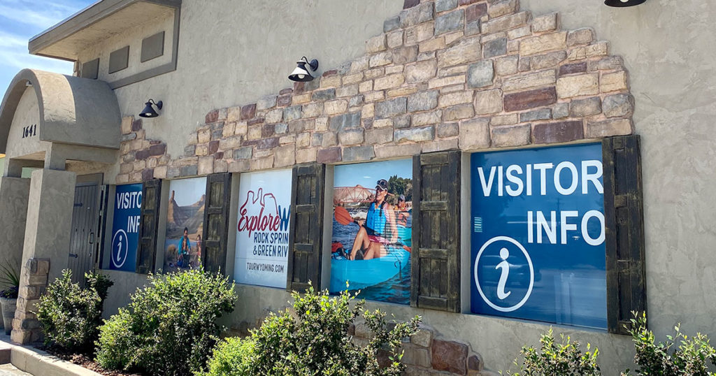 The Rock Springs & Green River Visitor Center is a great place to add to your visiting list.