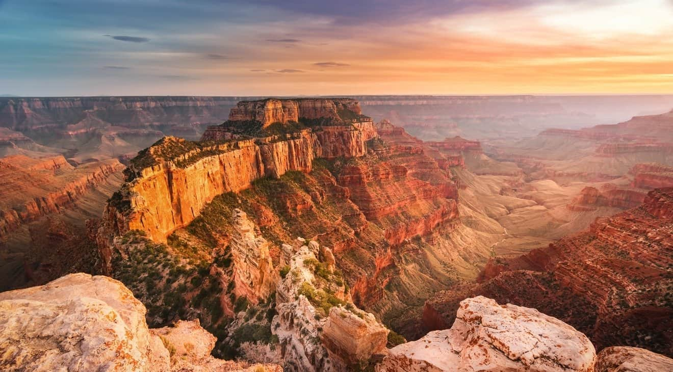 North Rim Grand Canyon’s weather is colder than other areas of the park. - Travel in USA